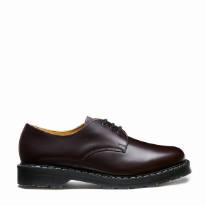 Solovair Cordovan Men Gibson Shoes Burgundy | S3-995-COR-G-030